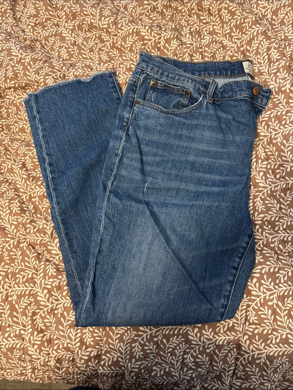 J. Crew Blue Straight Leg Women's Jeans